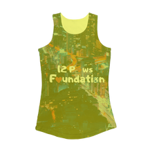 Load image into Gallery viewer, 12 Paws Night Lights Pattern Women Performance Tank Top