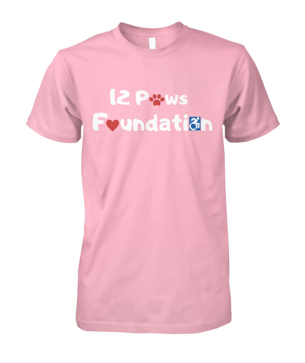 12 Paws Foundation Unisex Cotton "Supportee"