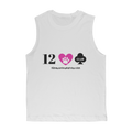 (Black Lettering) 12 Paws Club Classic Adult Muscle Top