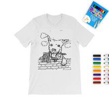 Load image into Gallery viewer, Oreo for President Colouring T-Shirt