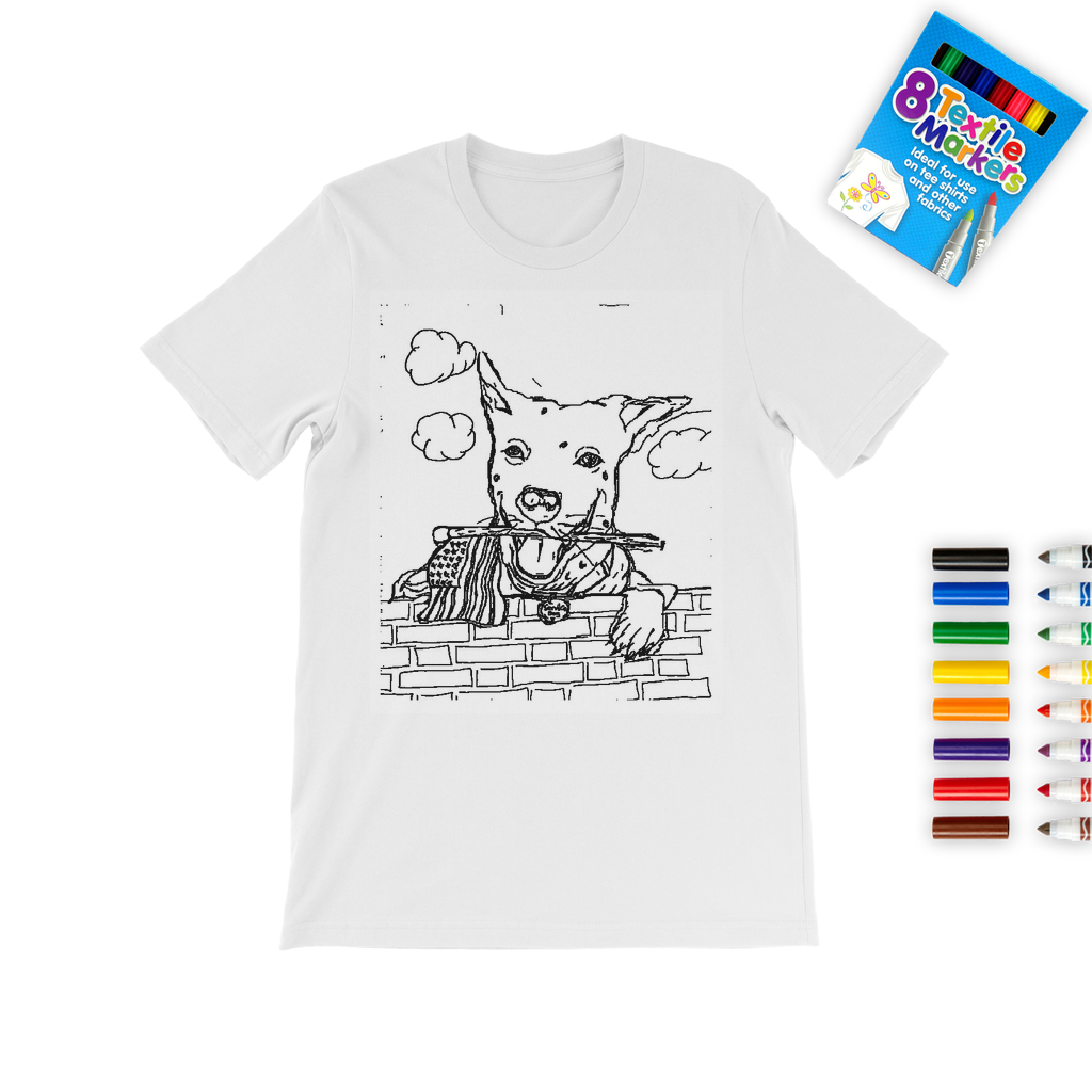 Oreo for President Colouring T-Shirt