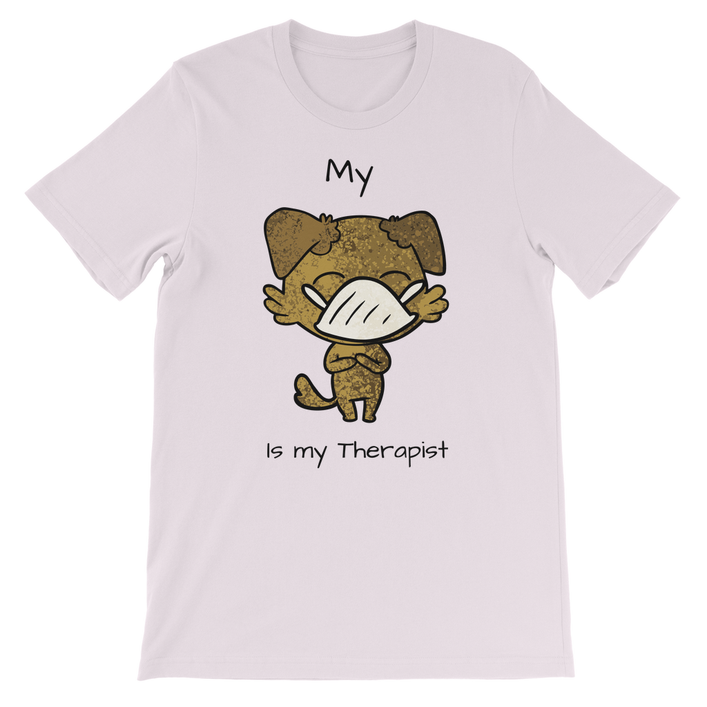 (Black) My ?? is My Therapist Classic Kids T-Shirt