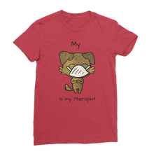 Load image into Gallery viewer, (Black) My ?? is My Therapist Classic Women&#39;s T-Shirt