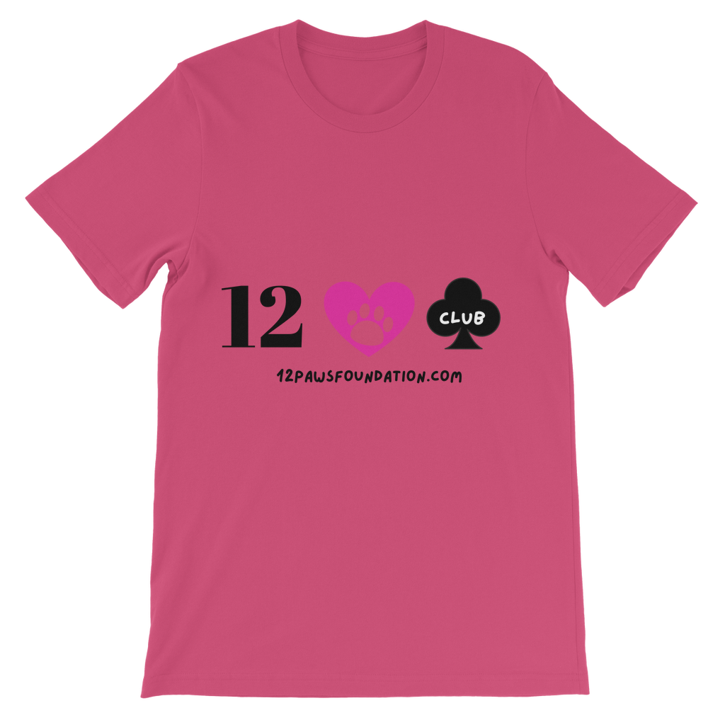 (Black Lettering) 12 Paws Club Classic Kids T-Shirt