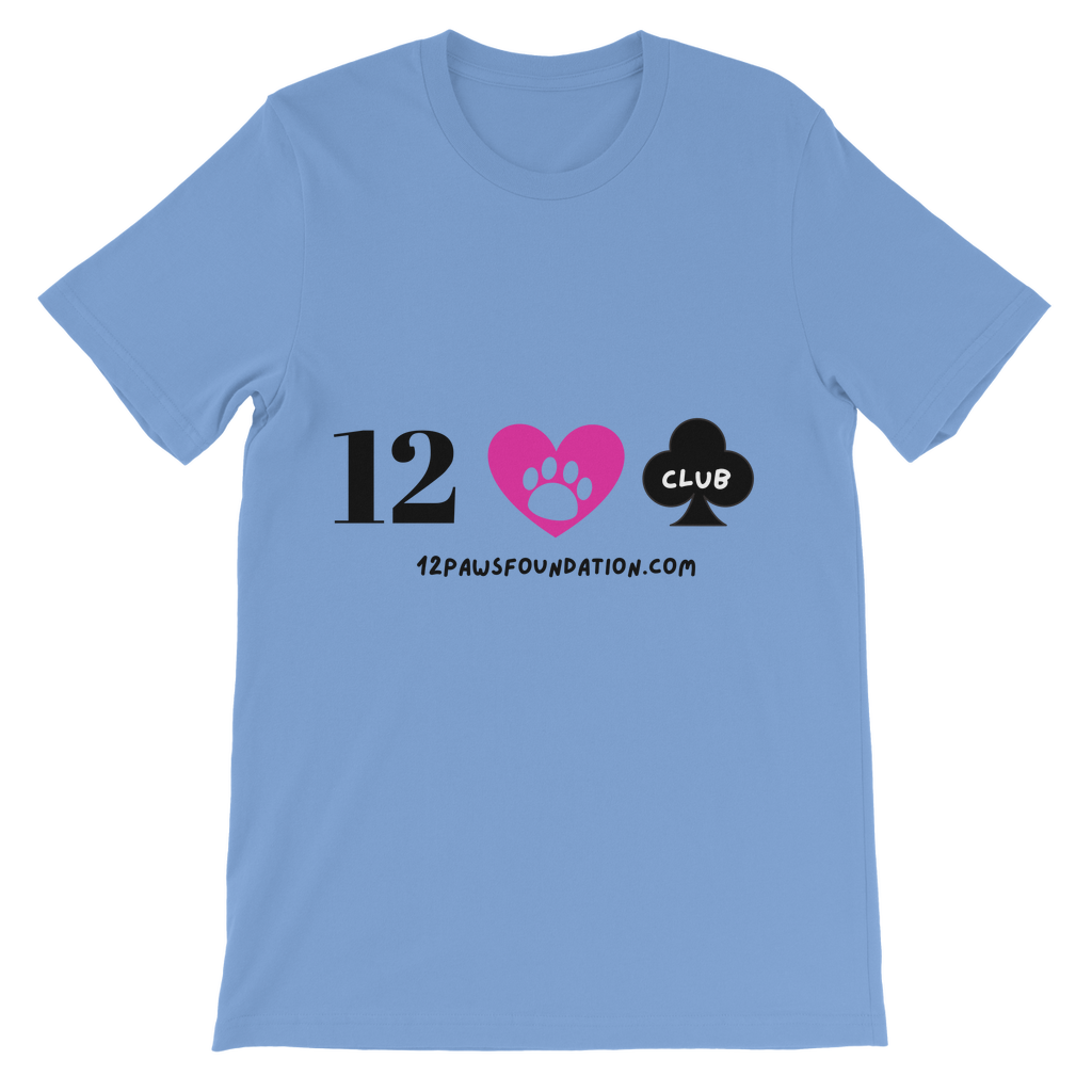 (Black Lettering) 12 Paws Club Classic Kids T-Shirt