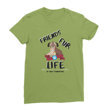 Load image into Gallery viewer, (Black Lettering) Friends Fur Life Classic Women&#39;s T-Shirt
