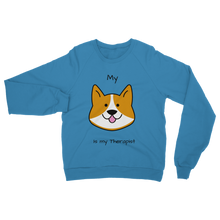 Load image into Gallery viewer, (Black) My Dog is my Therapist Classic Adult Sweatshirt