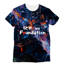 Load image into Gallery viewer, 12 Paws Night Lights Pattern Classic Sublimation Women&#39;s T-Shirt