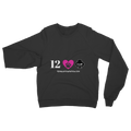 12 Paws Club (White Lettering) Classic Adult Sweatshirt