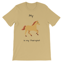 Load image into Gallery viewer, My Horse is My Therapist (Black) Classic Kids T-Shirt