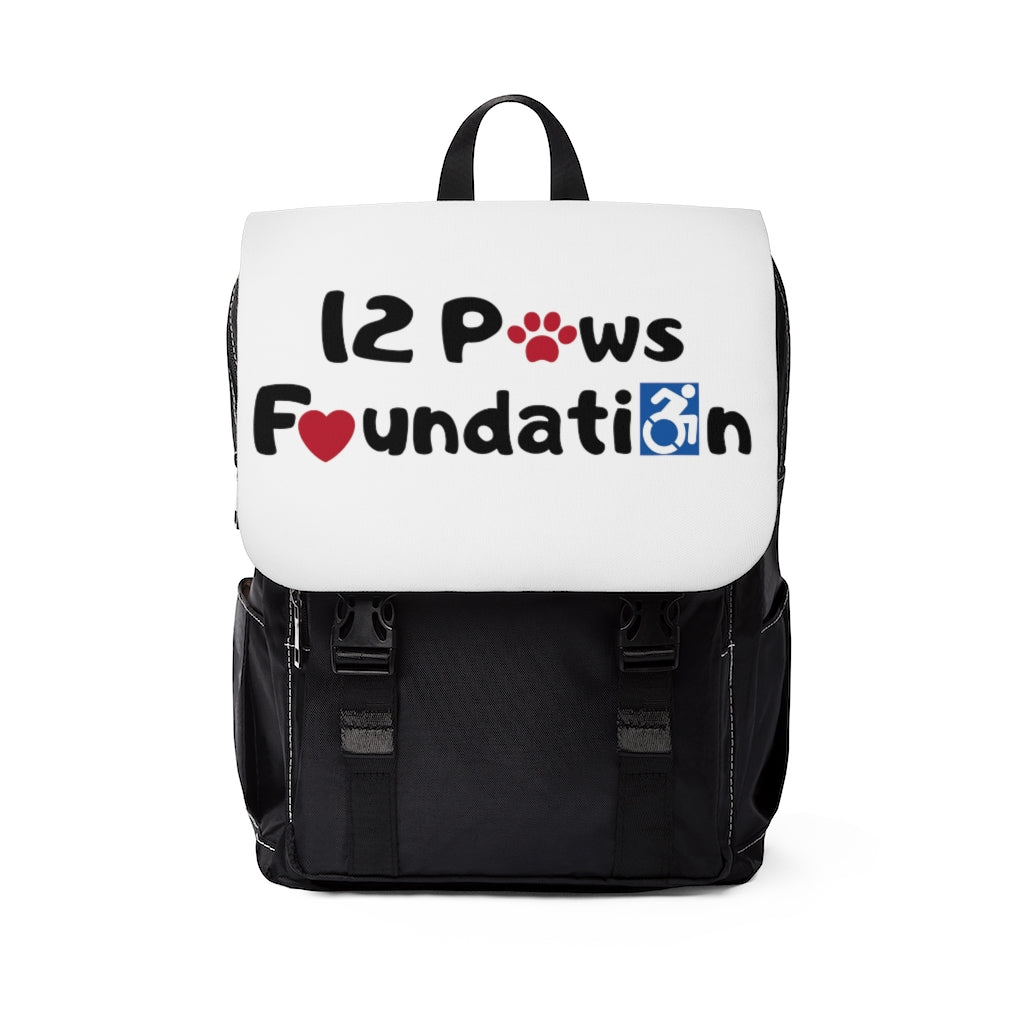 "BACK{us up} PACK"     Unisex Casual Shoulder Backpack