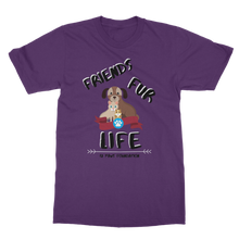 Load image into Gallery viewer, (Black Lettering) Friends Fur Life Classic Adult T-Shirt