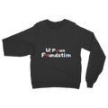 (White Lettering) 12 Paws Foundation Classic Adult Sweatshirt