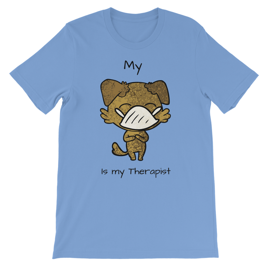 (Black) My ?? is My Therapist Classic Kids T-Shirt