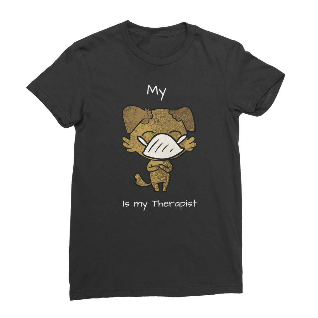 My ?? Is My Therapist (White) Classic Women's T-Shirt