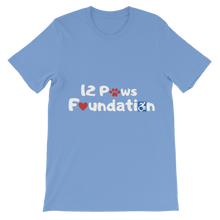 Load image into Gallery viewer, (White Lettering) 12 Paws Foundation Classic Kids T-Shirt