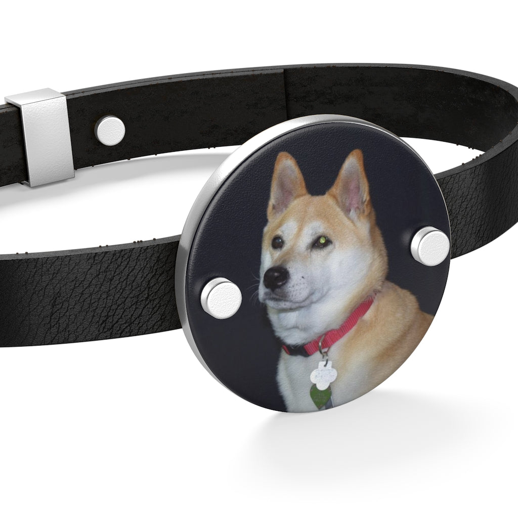 "Sasha the Diva" Leather Bracelet