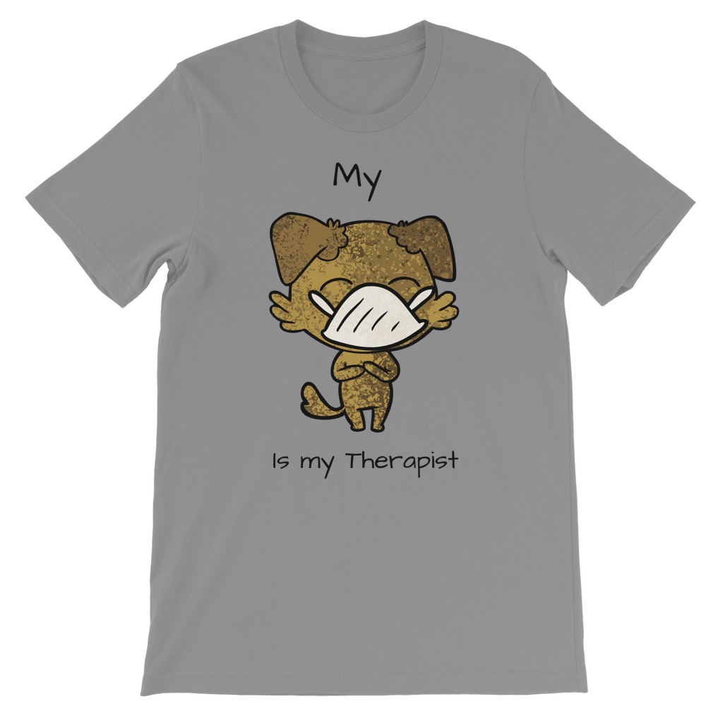 (Black) My ?? is My Therapist Classic Kids T-Shirt