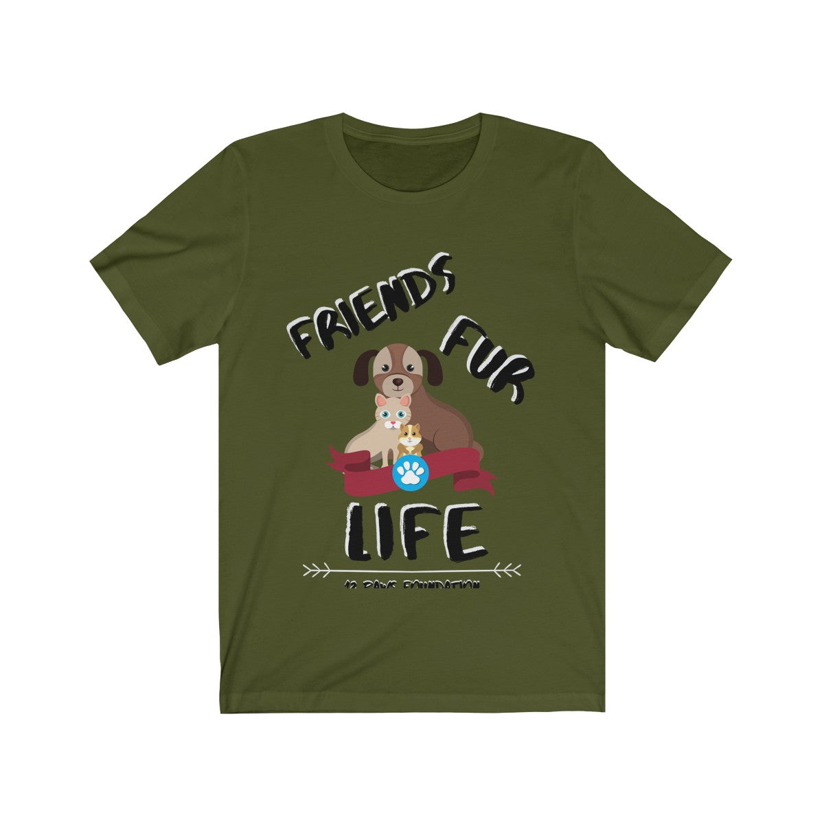 "1000% FRIEND FUR EVER" Unisex Tee