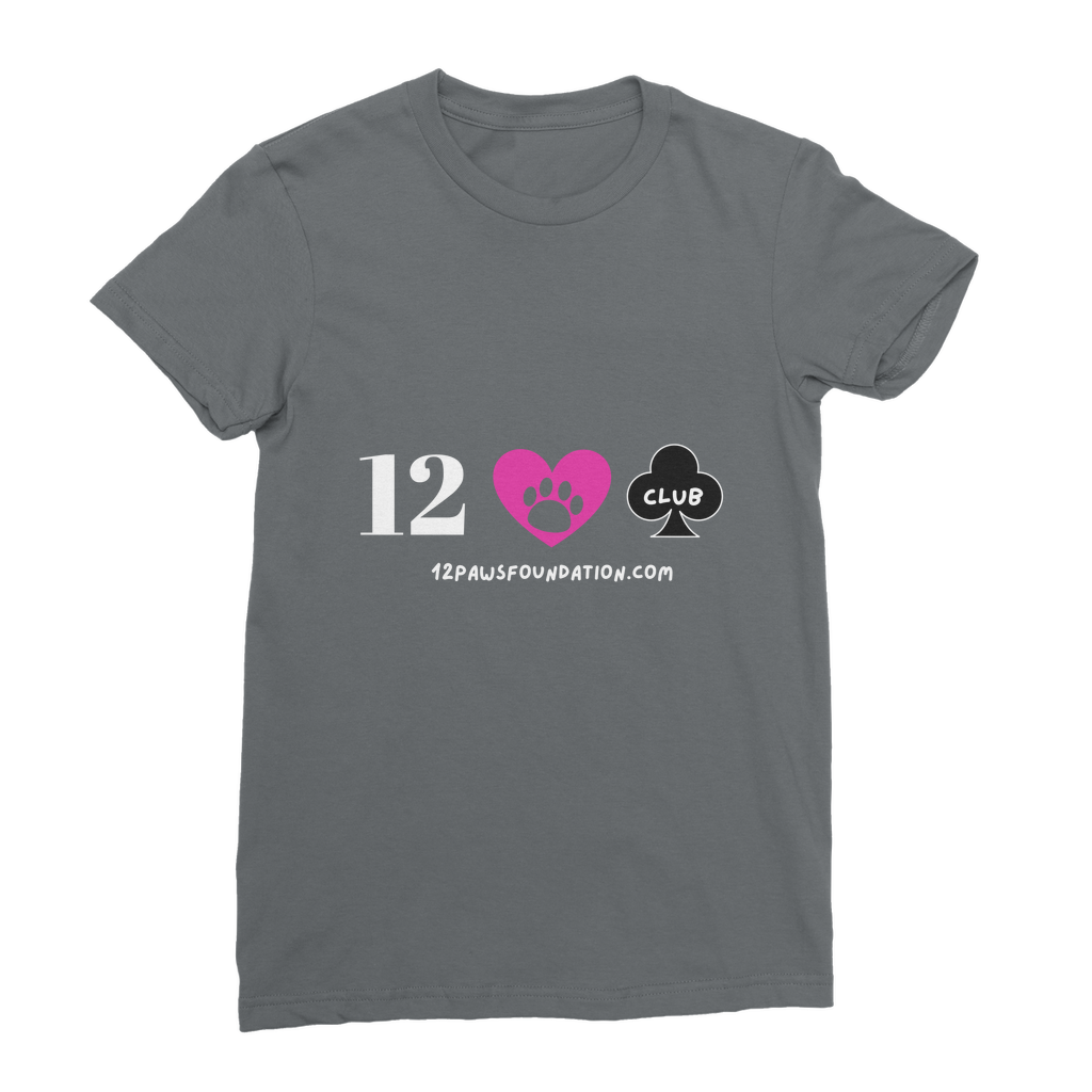 12 Paws Club (White Lettering) Classic Women's T-Shirt