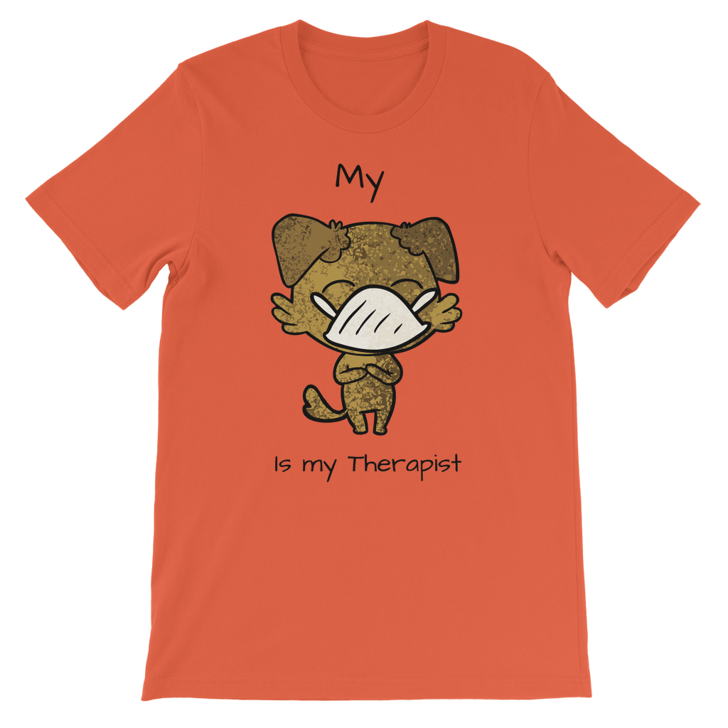 (Black) My ?? is My Therapist Classic Kids T-Shirt