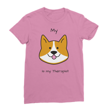 Load image into Gallery viewer, (Black) My Dog is my Therapist Classic Women&#39;s T-Shirt