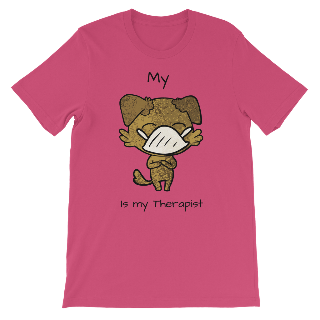 (Black) My ?? is My Therapist Classic Kids T-Shirt
