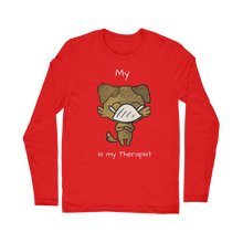 Load image into Gallery viewer, My ?? Is My Therapist (White) Classic Long Sleeve T-Shirt