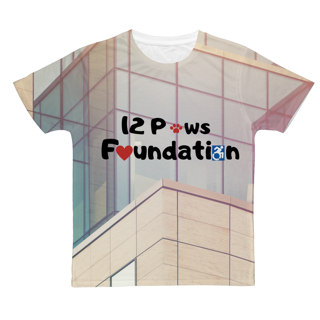 12 Paws Corporate Classic Sublimation Adult T-Shirt