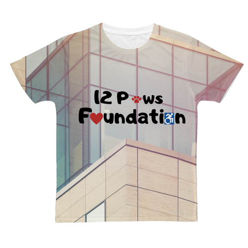 12 Paws Corporate Classic Sublimation Adult T-Shirt