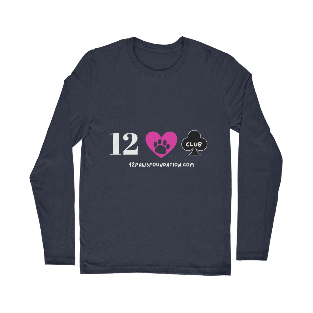 12 Paws Club (White Lettering) Classic Long Sleeve T-Shirt