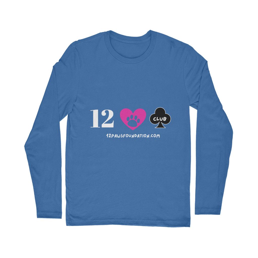 12 Paws Club (White Lettering) Classic Long Sleeve T-Shirt