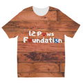 Knock on Wood 12 Paws Pattern Sublimation Kids T-Shirt