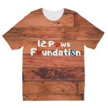 Load image into Gallery viewer, Knock on Wood 12 Paws Pattern Sublimation Kids T-Shirt