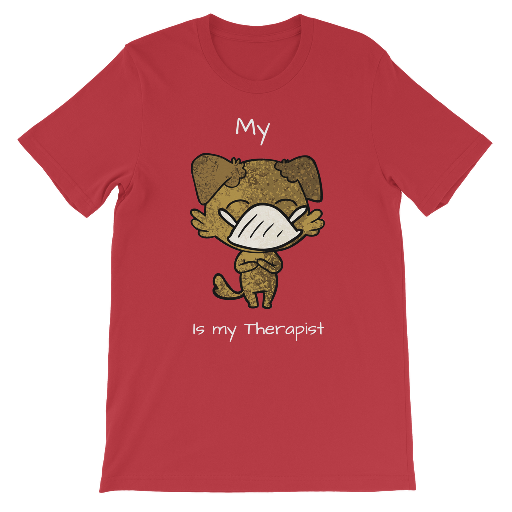 My ?? Is My Therapist (White) Classic Kids T-Shirt