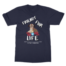 Load image into Gallery viewer, (White Lettering) Friends Fur Life Classic Adult T-Shirt