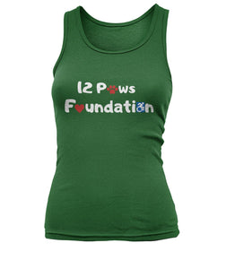 12 Paws Foundation Women's Tank Top Top