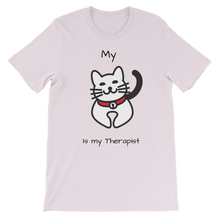 Load image into Gallery viewer, (Black) My Cat is My Therapist Classic Kids T-Shirt