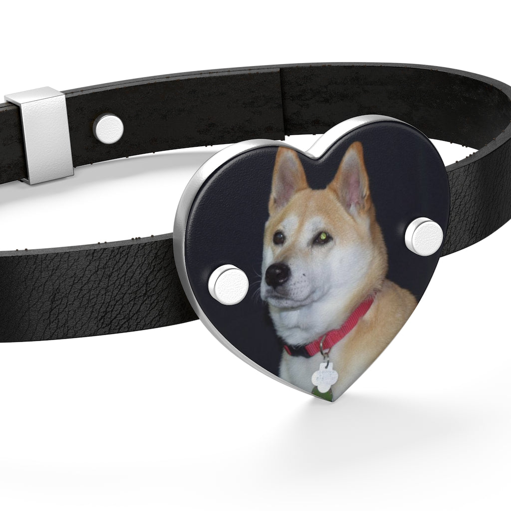 "Sasha the Diva" Leather Bracelet