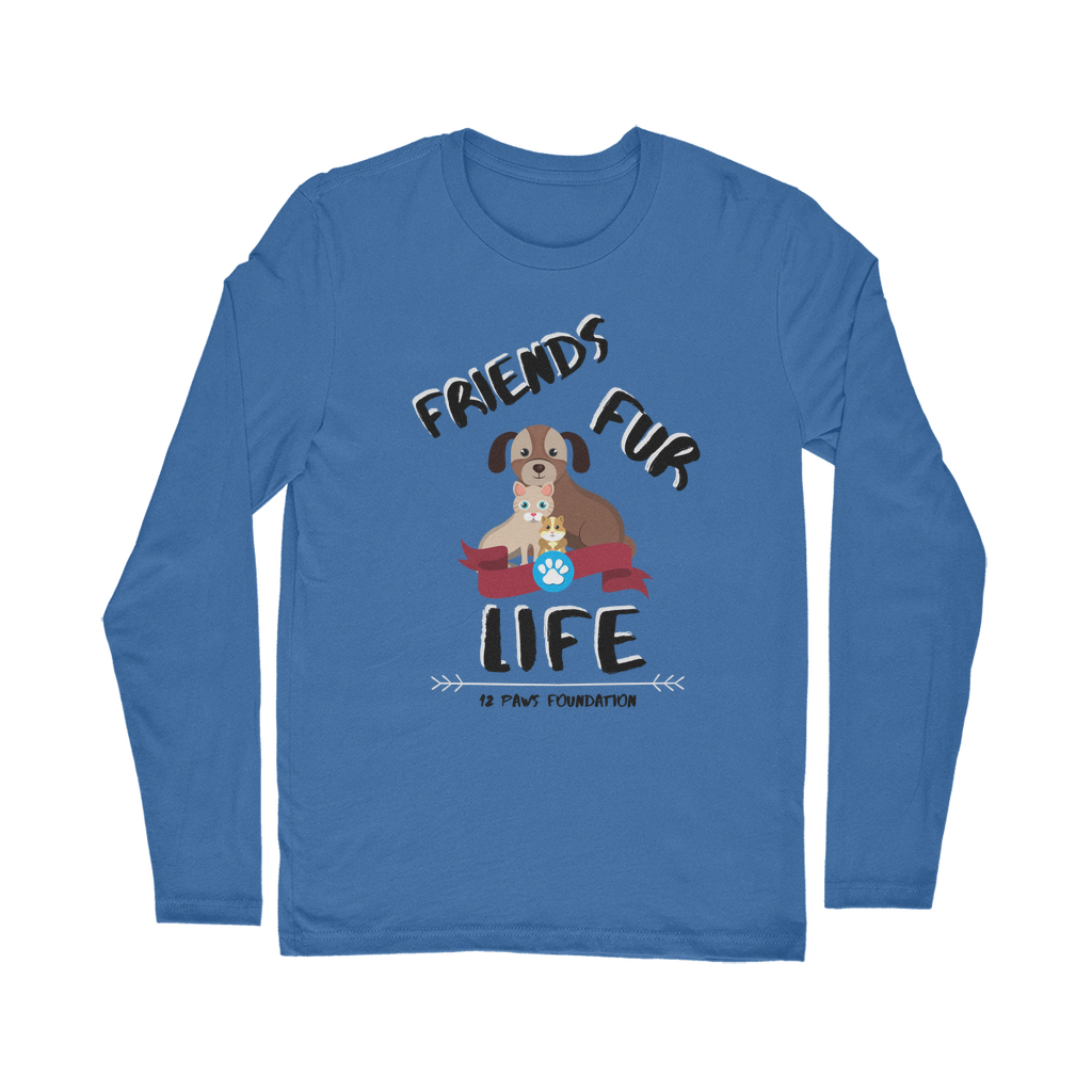 (Black Lettering) Friends Fur Life Classic Long Sleeve T-Shirt