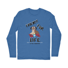 Load image into Gallery viewer, (Black Lettering) Friends Fur Life Classic Long Sleeve T-Shirt