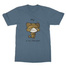 Load image into Gallery viewer, (Black) My ?? is My Therapist Classic Adult T-Shirt