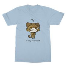 Load image into Gallery viewer, (Black) My ?? is My Therapist Classic Adult T-Shirt