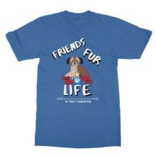 Load image into Gallery viewer, (White Lettering) Friends Fur Life Classic Adult T-Shirt