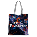 12 Paws Night Lights Pattern Classic Sublimation Tote Bag