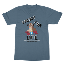 Load image into Gallery viewer, (Black Lettering) Friends Fur Life Classic Adult T-Shirt
