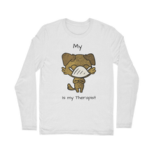 Load image into Gallery viewer, (Black) My ?? is My Therapist Classic Long Sleeve T-Shirt