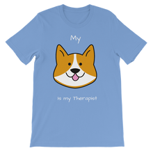 Load image into Gallery viewer, My Dog is My Therapist (White) Classic Kids T-Shirt
