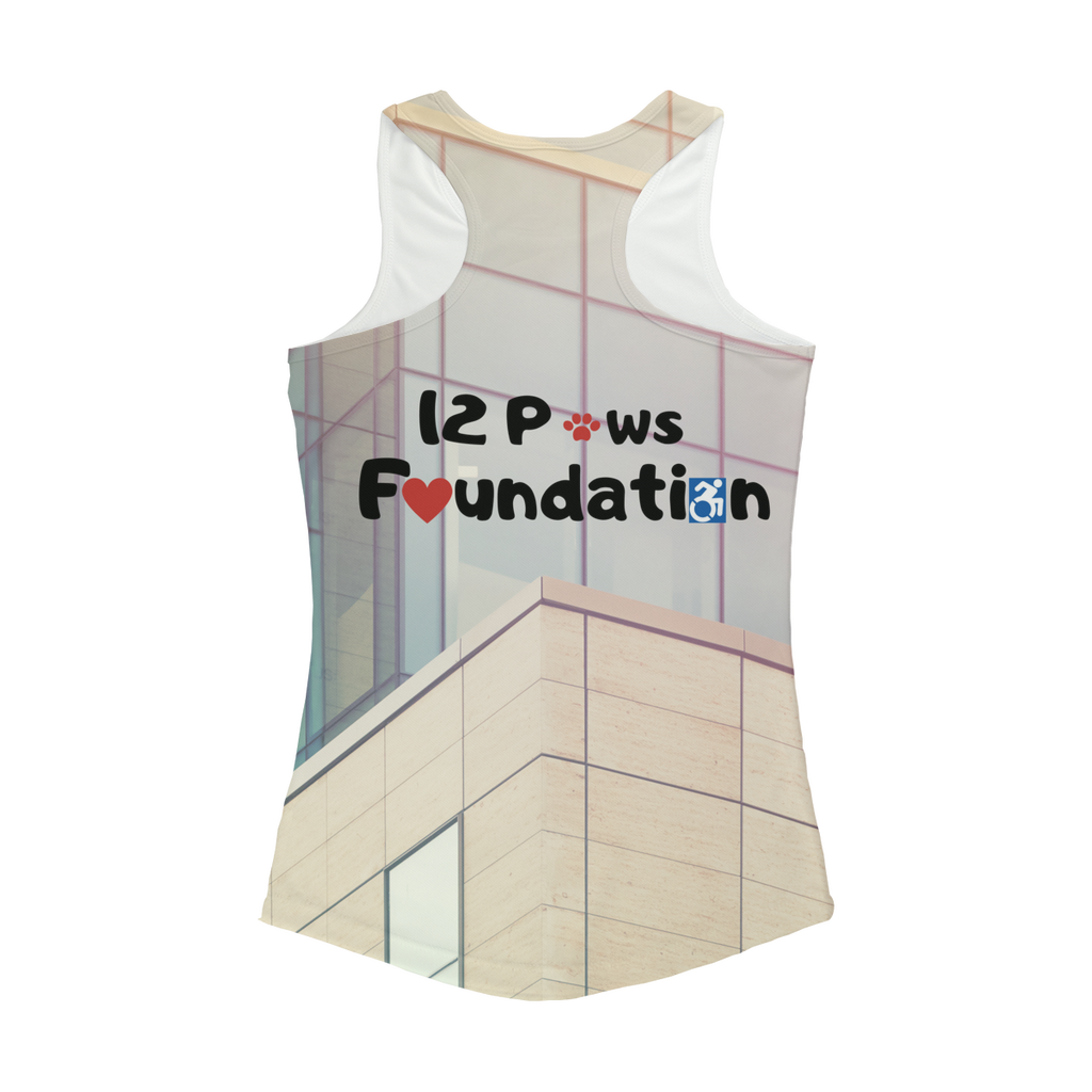 12 Paws Corporate Women Performance Tank Top