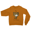 (Black) My ?? is My Therapist Classic Adult Sweatshirt
